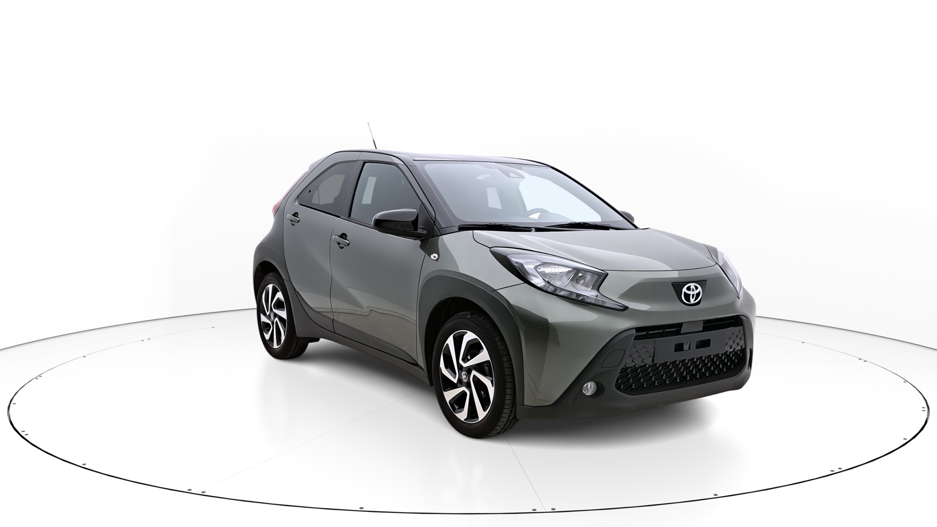 Vue angle 300 degrés Aygo X