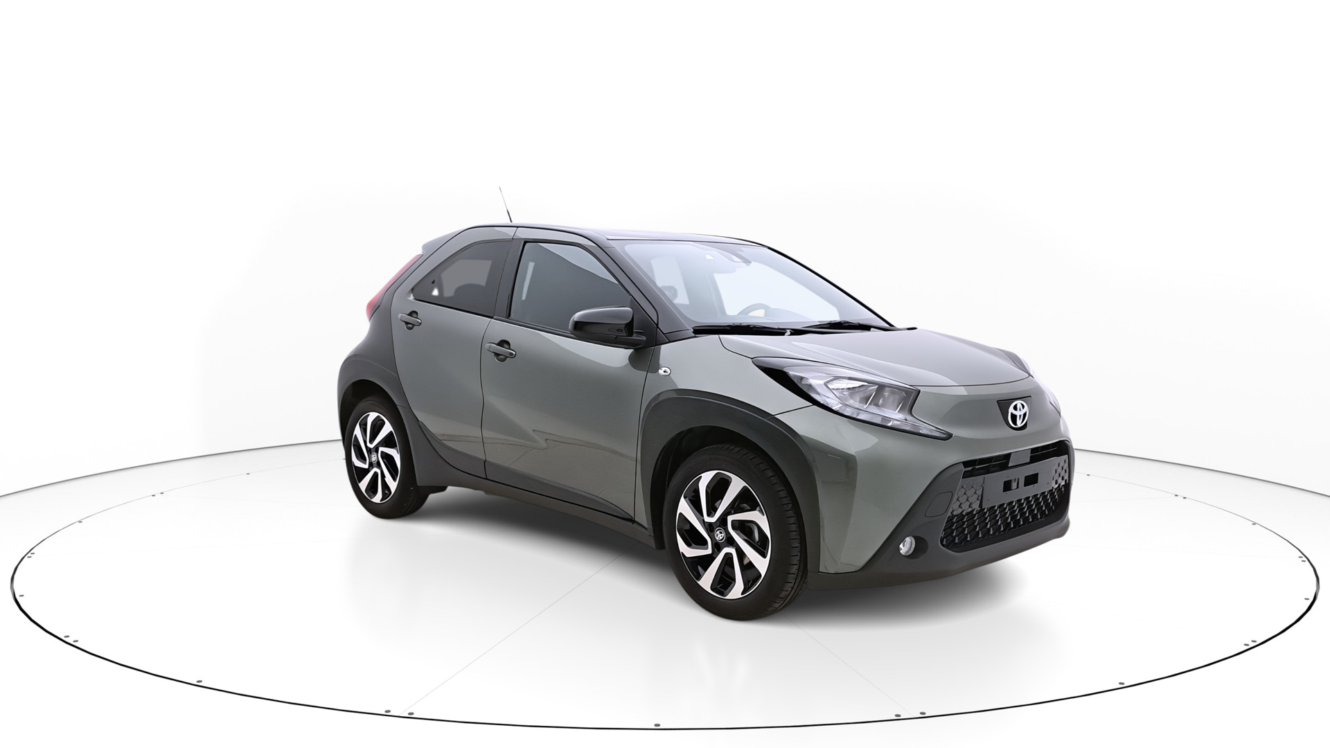 Vue angle 300 degrés Aygo X