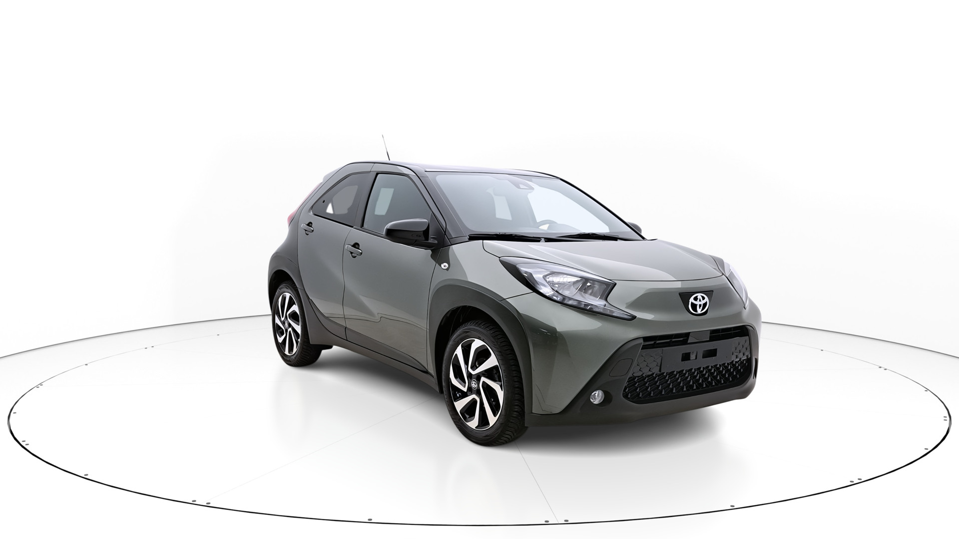 Vue angle 300 degrés Aygo X