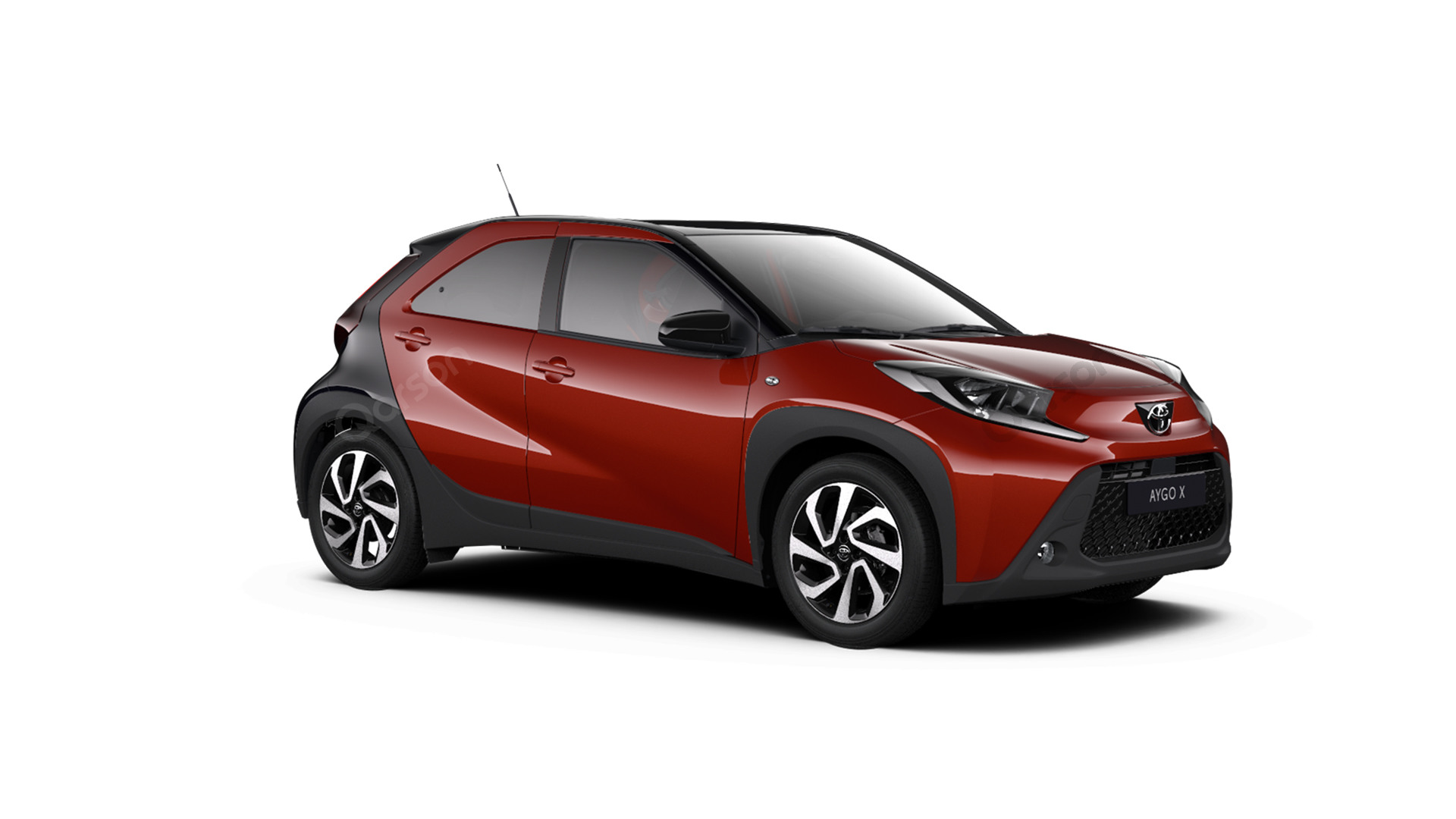 Vue angle 290 degrés Aygo X