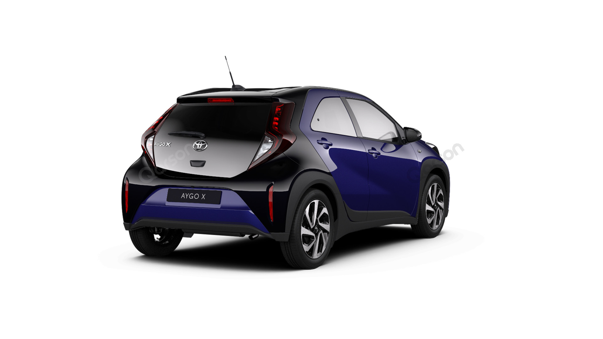 Vue angle 250 degrés Aygo X