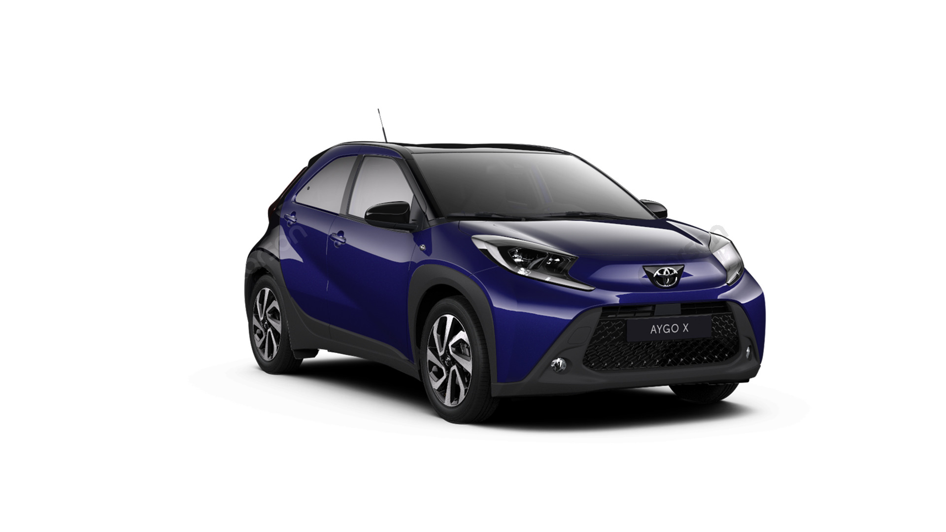 Vue angle 300 degrés Aygo X