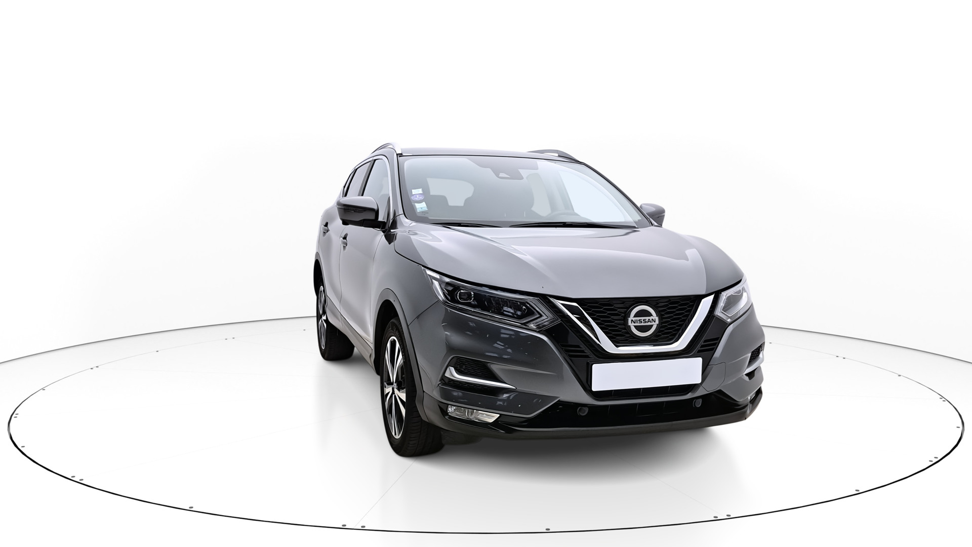 Vue angle 320 degrés Qashqai