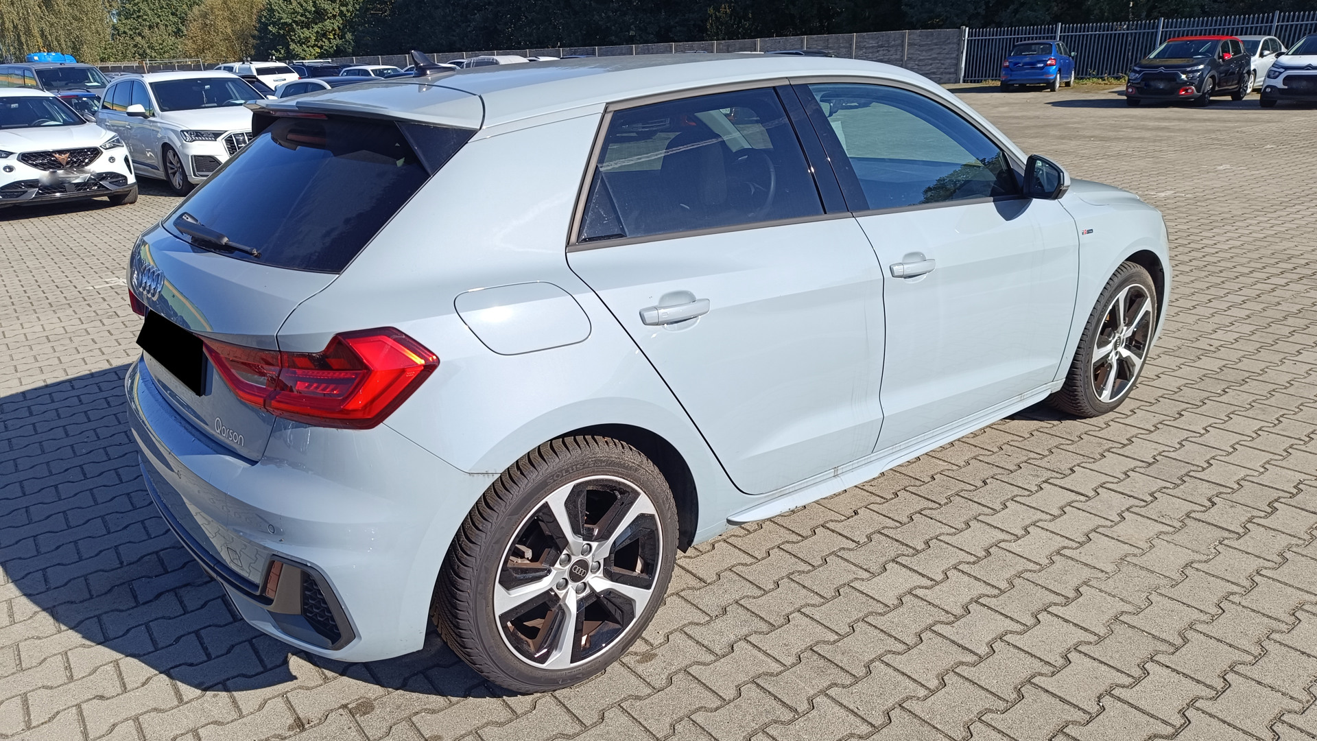 Vue angle 250 degrés A1 Sportback