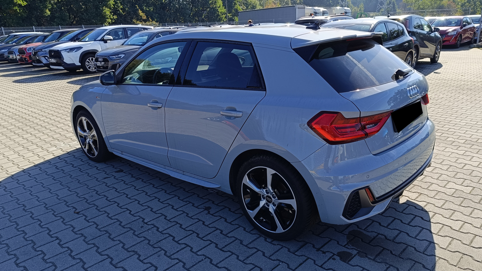 Face arrière droite A1 Sportback