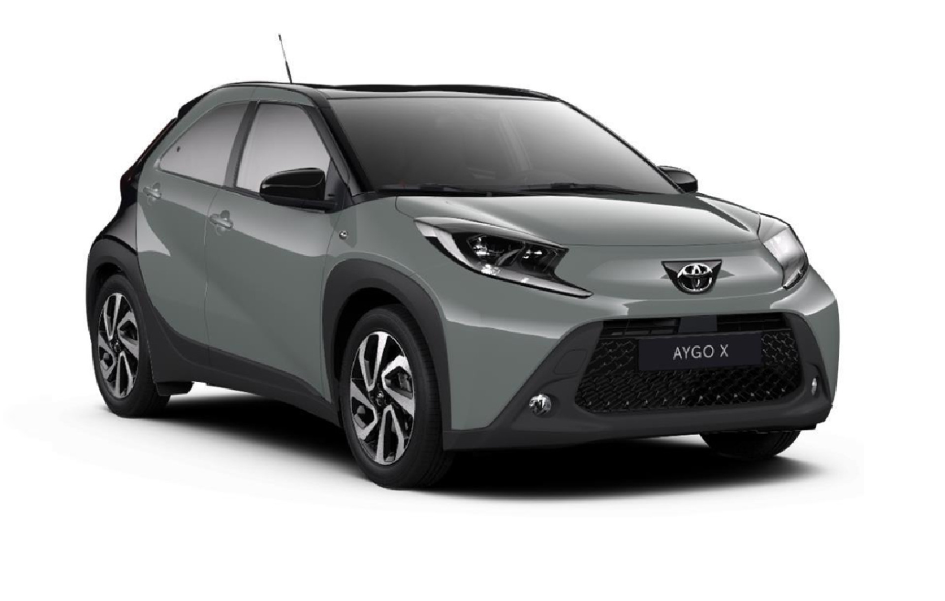 Vue angle 330 degrés Aygo X