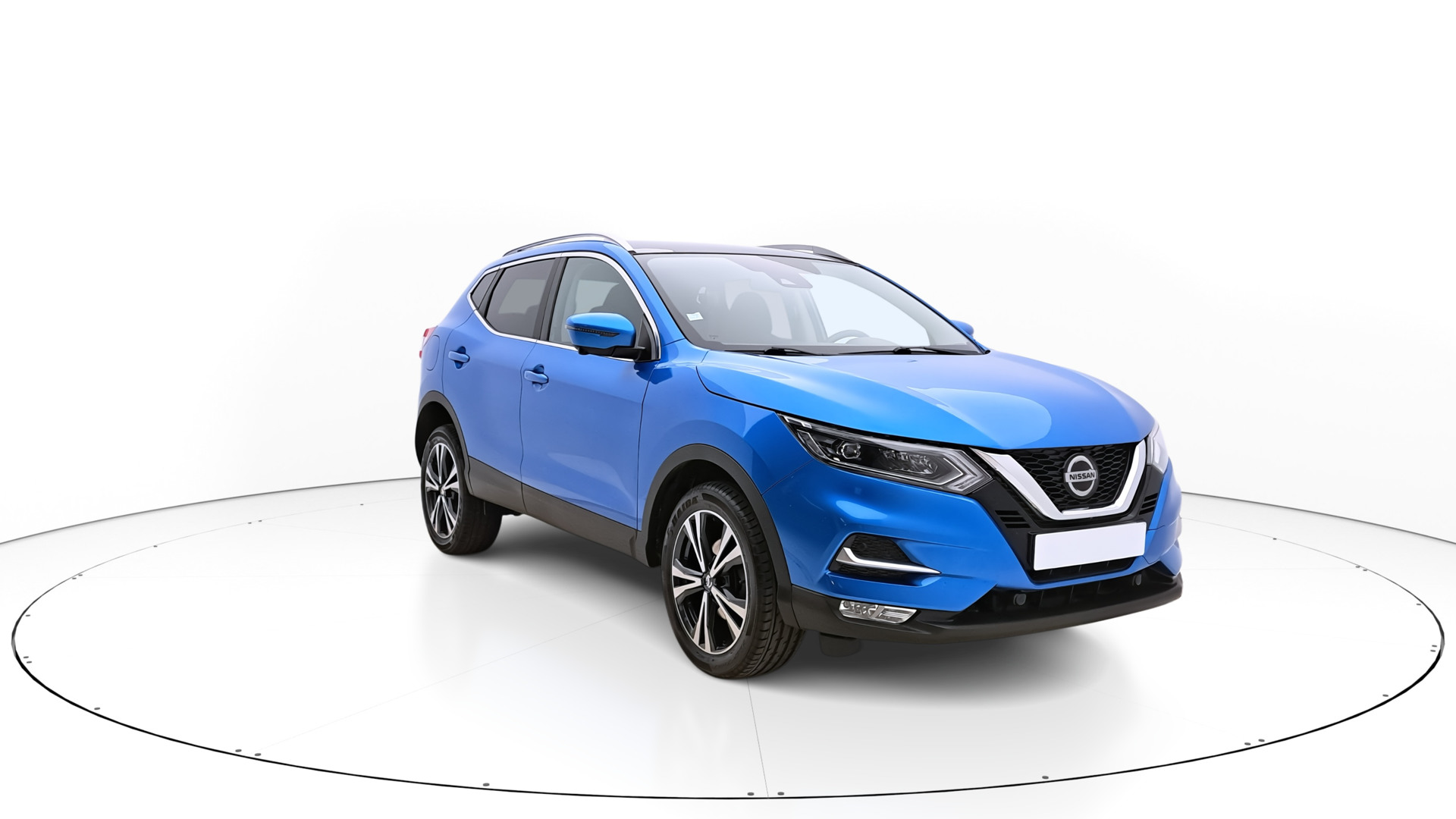 Vue angle 300 degrés Qashqai