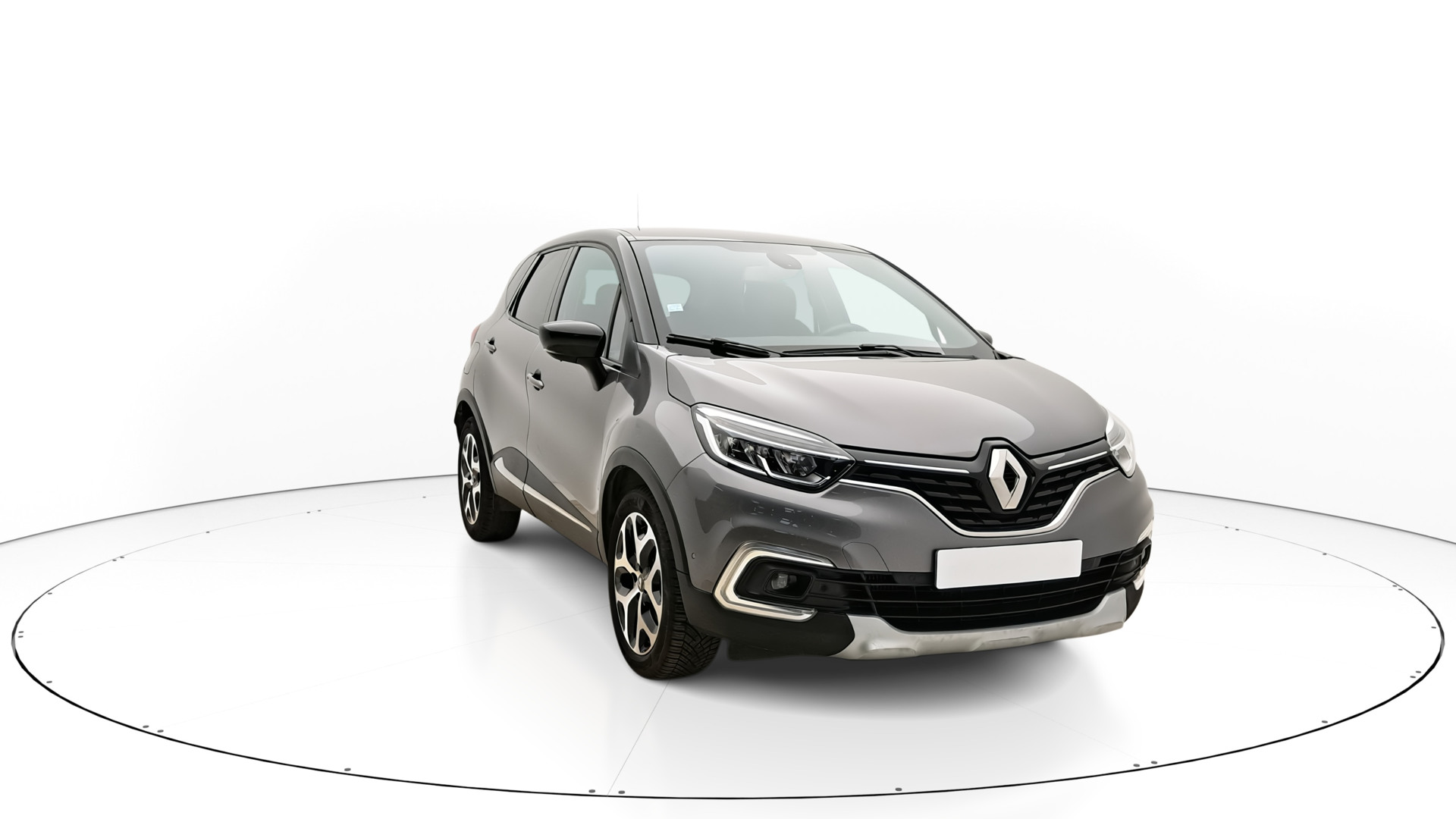 Vue angle 340 degrés Captur