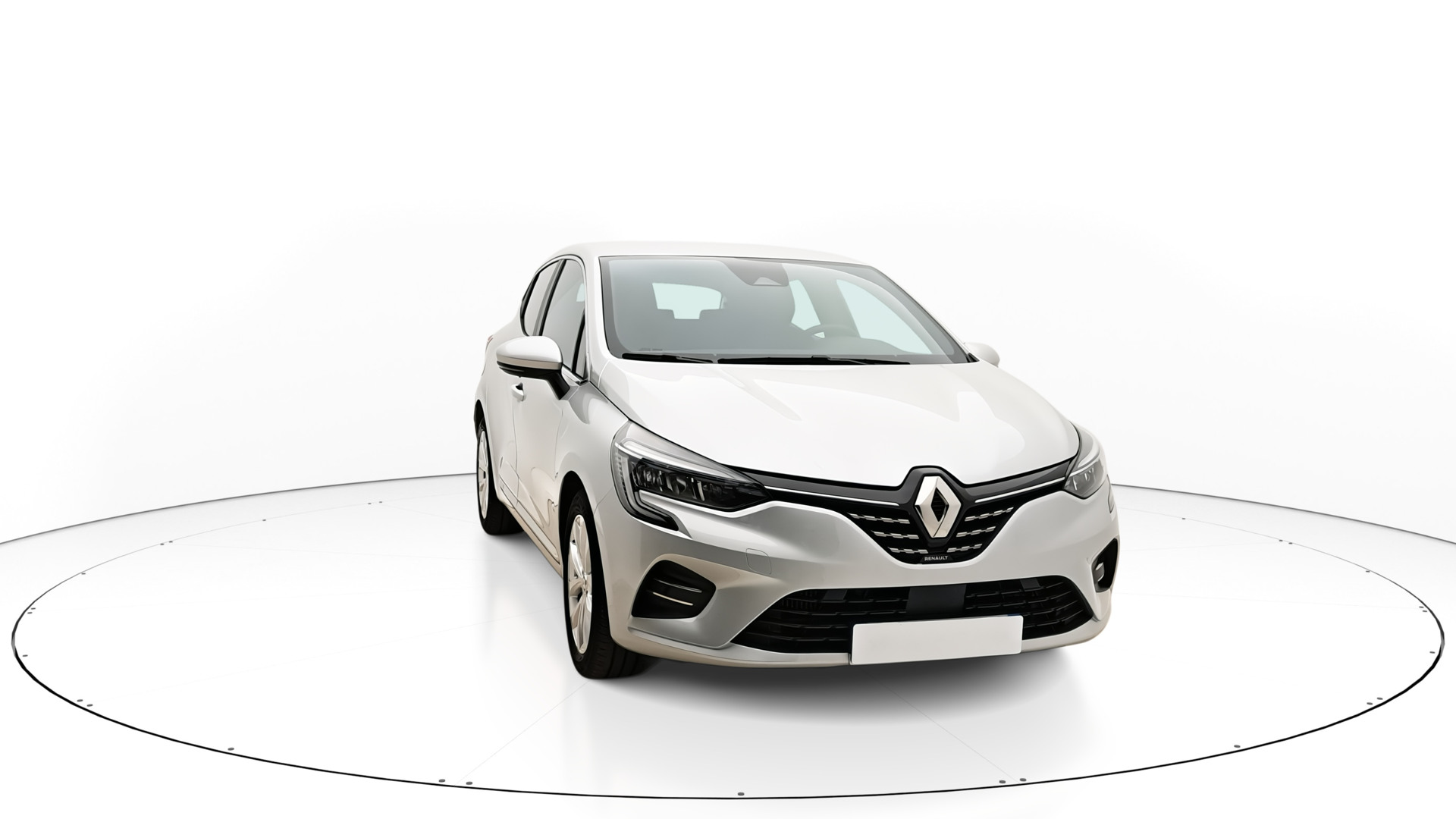 Vue angle 340 degrés Clio 5P