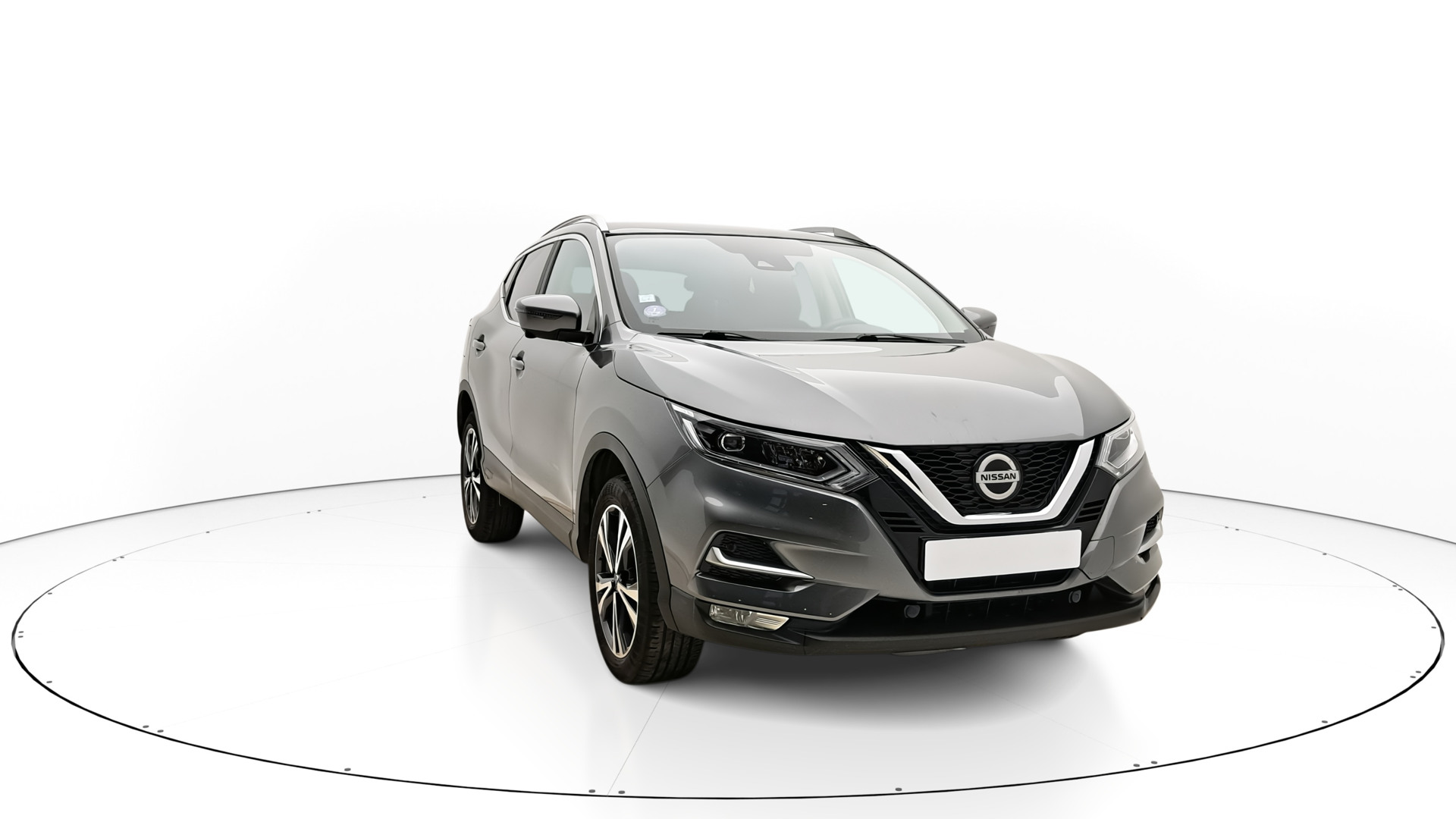 Vue angle 340 degrés Qashqai