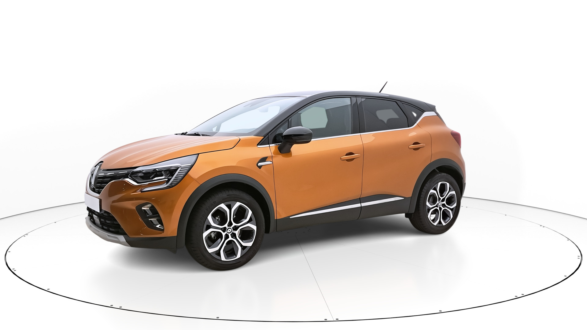 Vue angle 20 degrés Captur