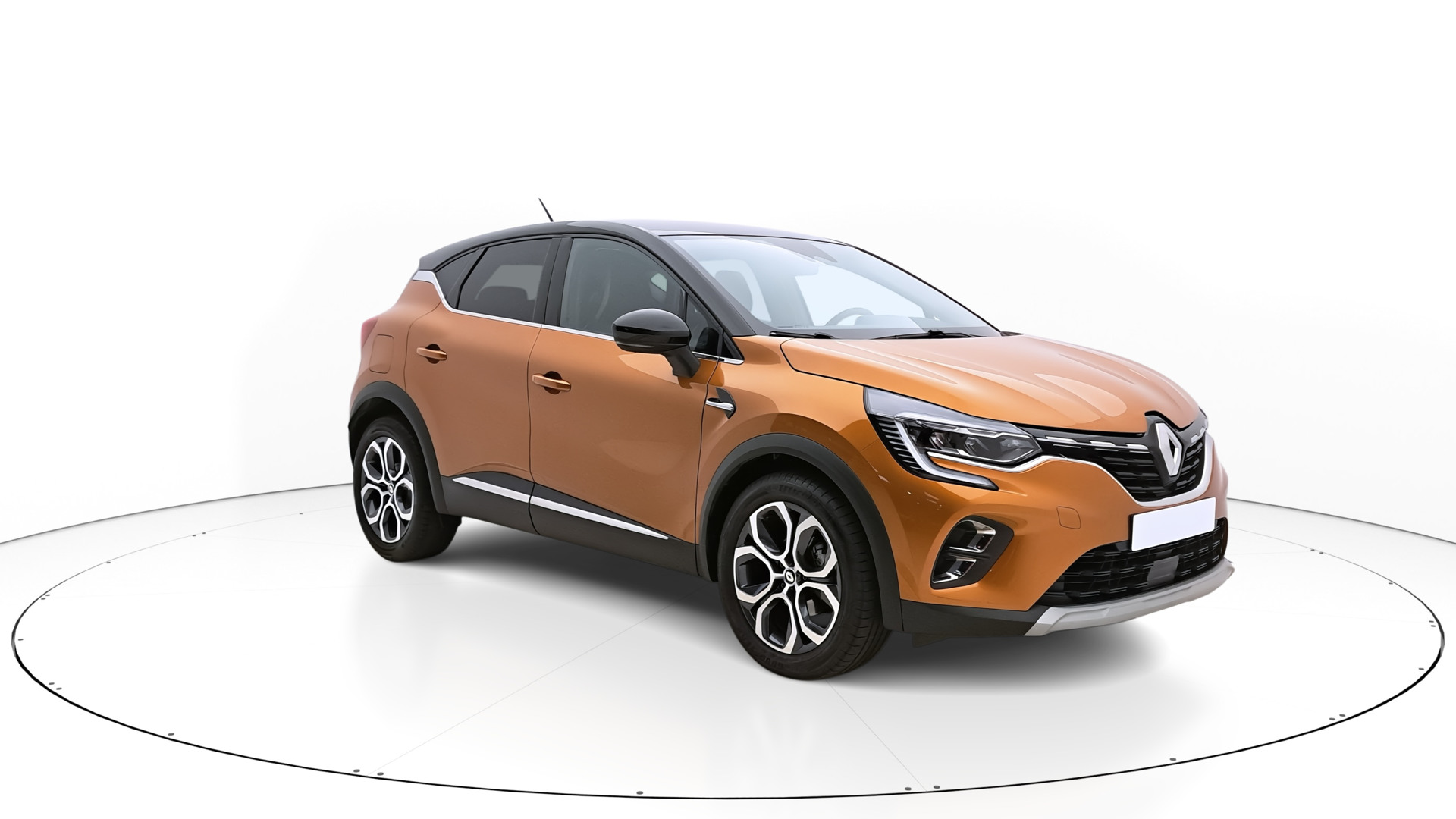 Vue angle 300 degrés Captur