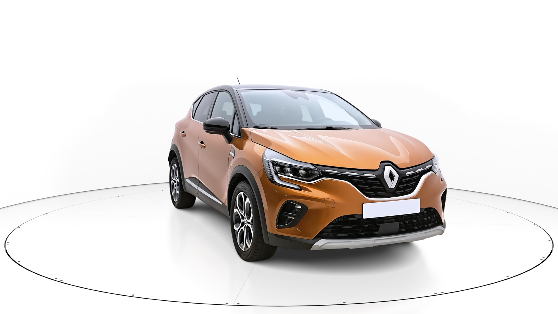 Vue angle 320 degrés Captur