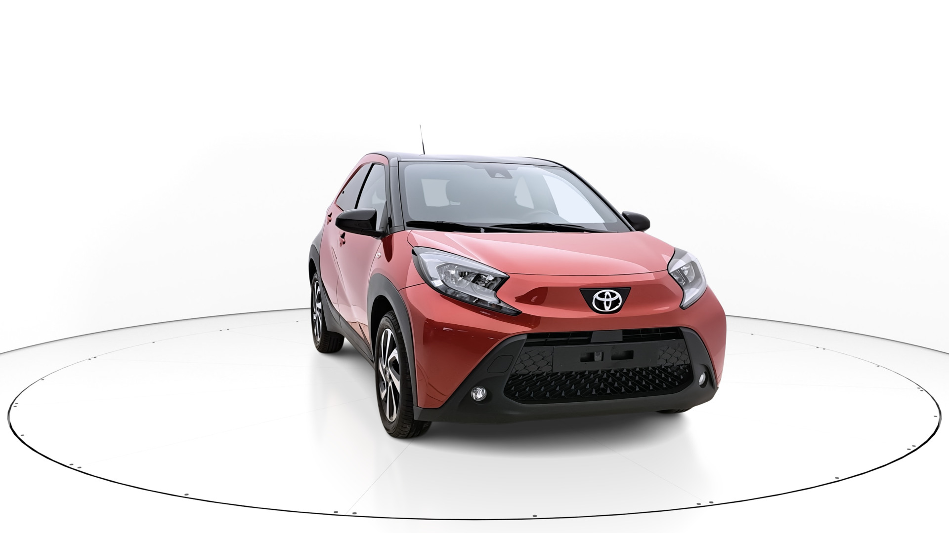 Vue angle 320 degrés Aygo X