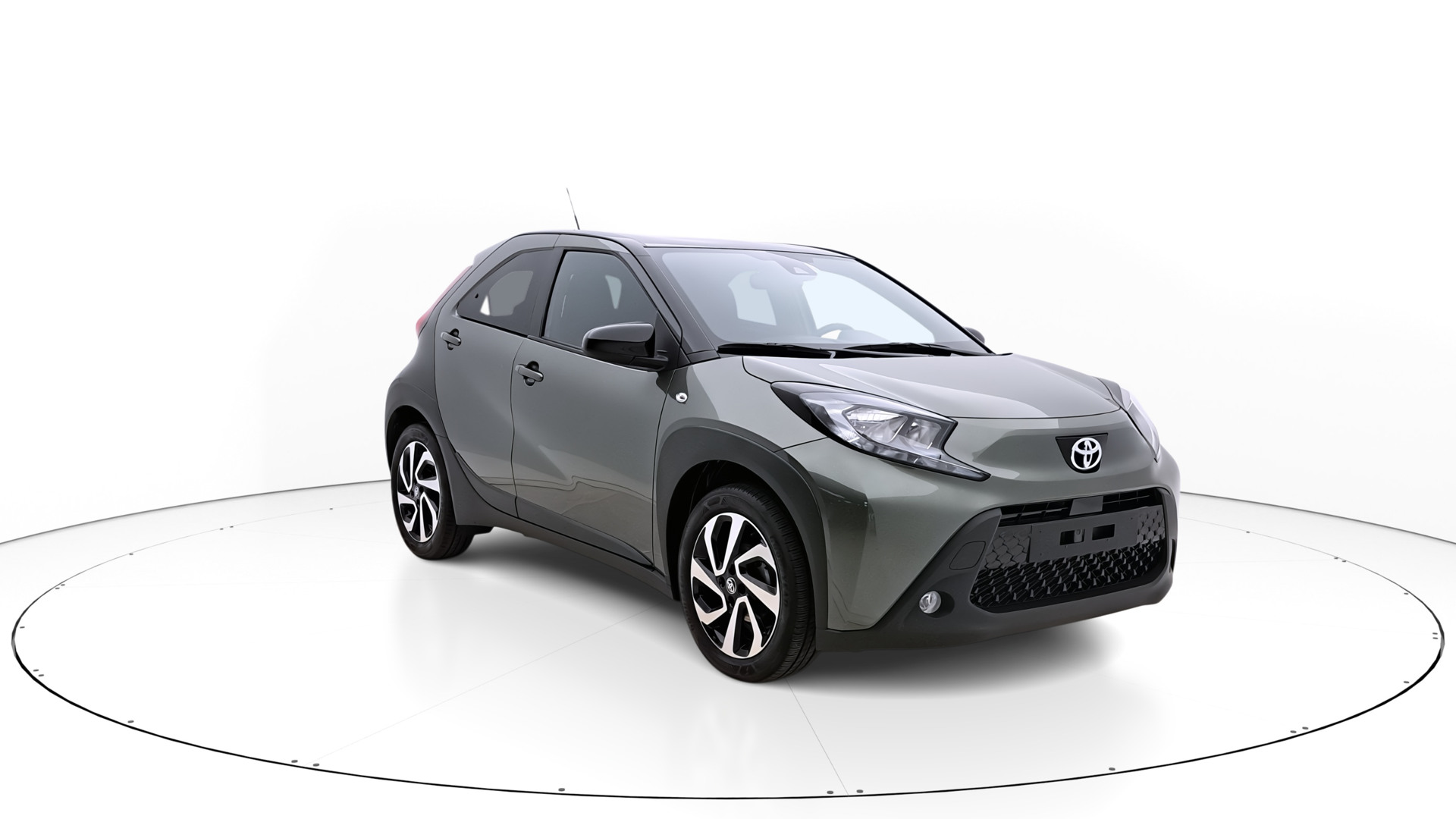 Vue angle 300 degrés Aygo X