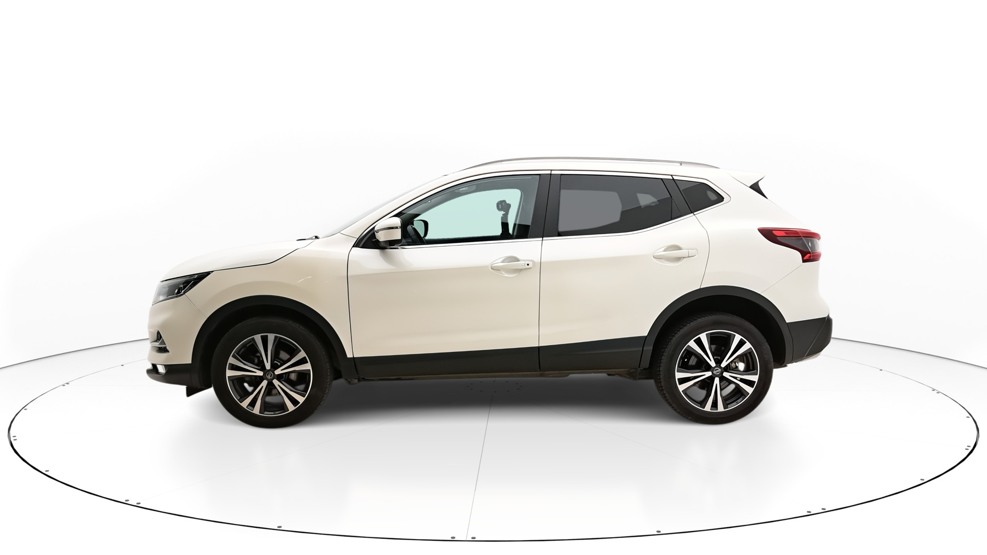 Vue du profil gauche Qashqai