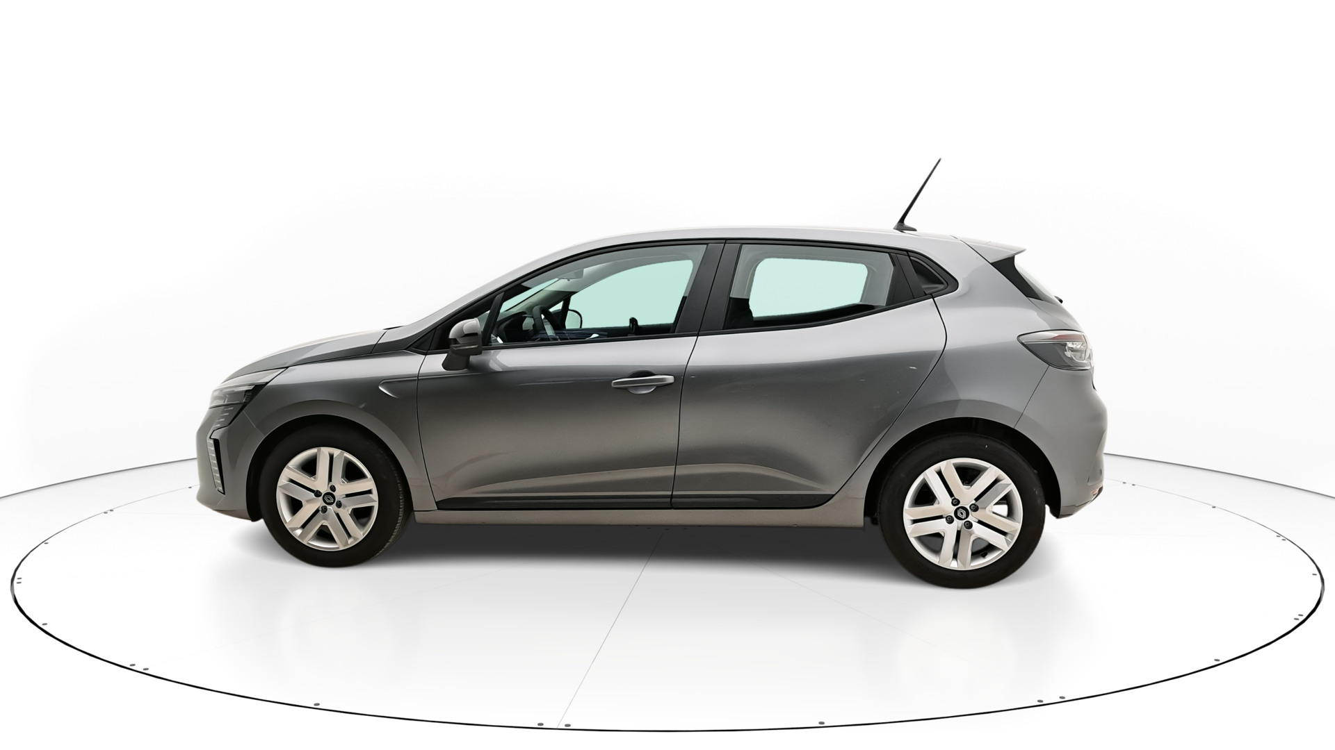 Vue du profil gauche Clio 5P
