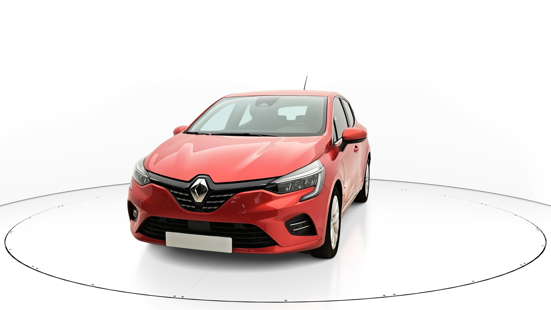 Vue angle 20 degrés Clio 5P
