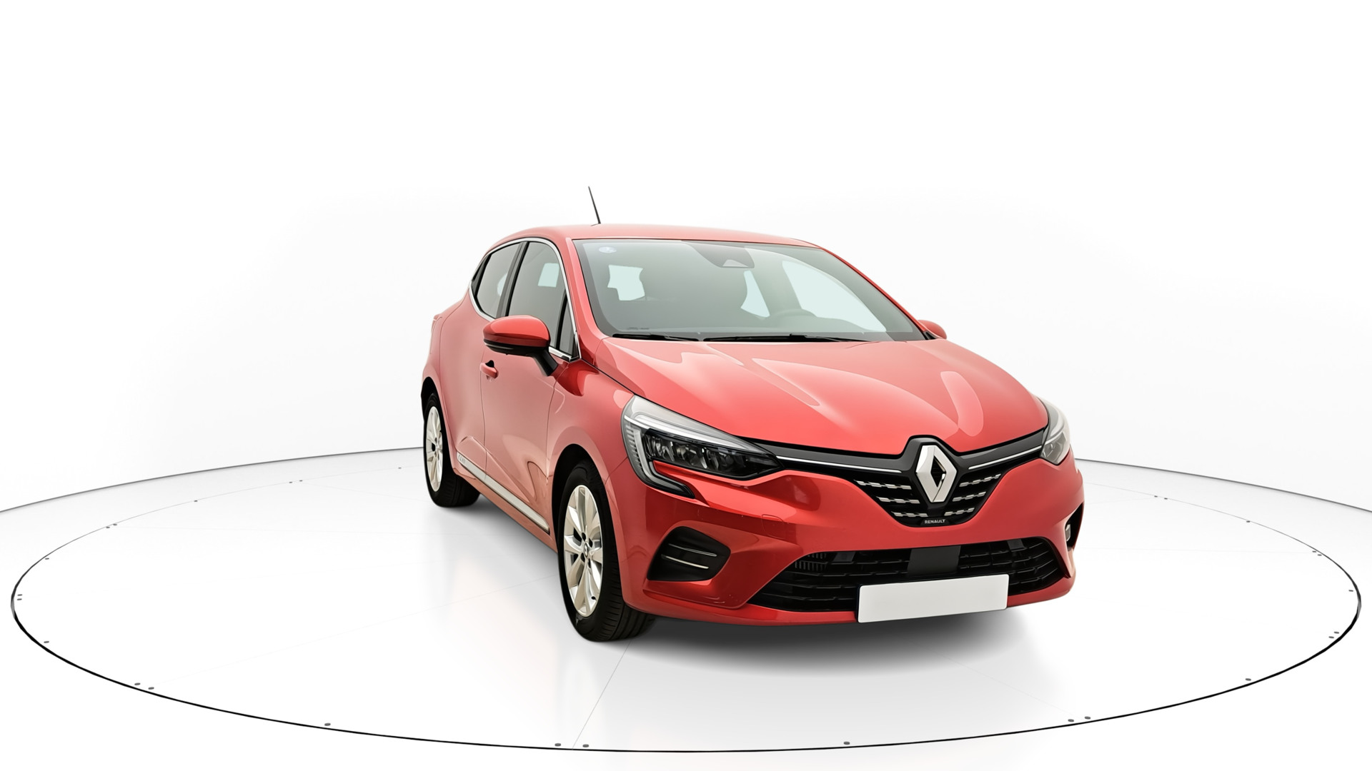 Vue angle 340 degrés Clio 5P