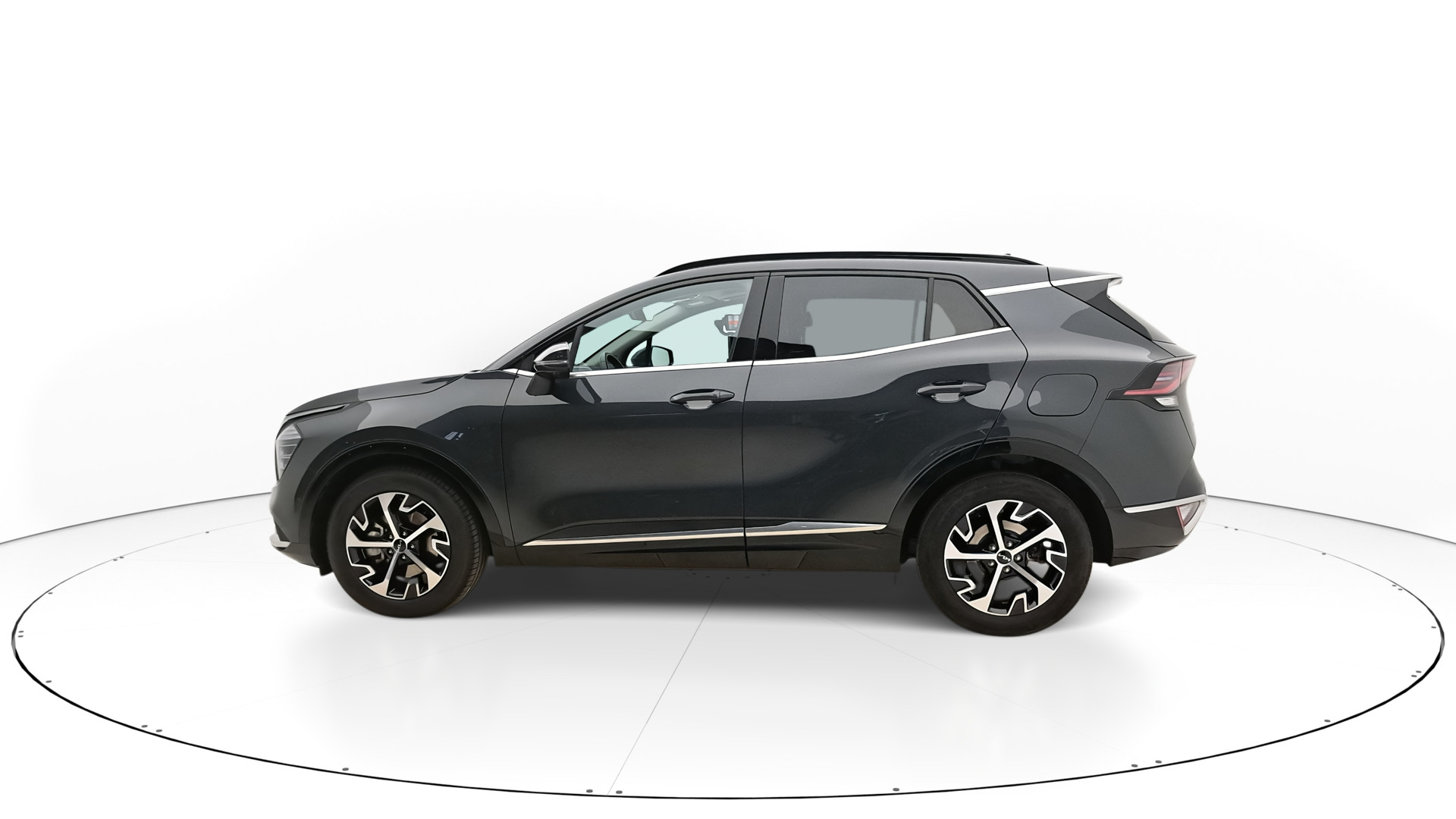 Vue du profil gauche Sportage